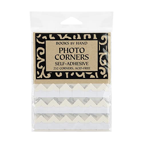Lineco Ivory Acid-Free 0.5" Archival Photo Corners, Self Adhesive, Pressure Sensitive, Non-Yellowing, Mount Pictures Without it Touching Tape, Scrapbooking, DIY, Displaying Pictures. (Pack of 252) - Image 1