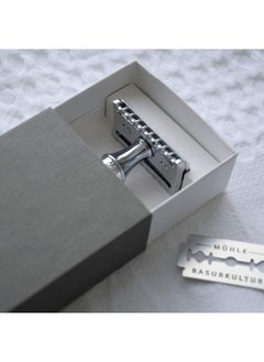 M MÜHLE TRADITIONAL R41 Double Edge Safety Razor (Open Comb) For Men - Perfect for Every Day Use, Barbershop Quality Close Smooth Shave  - Image 3