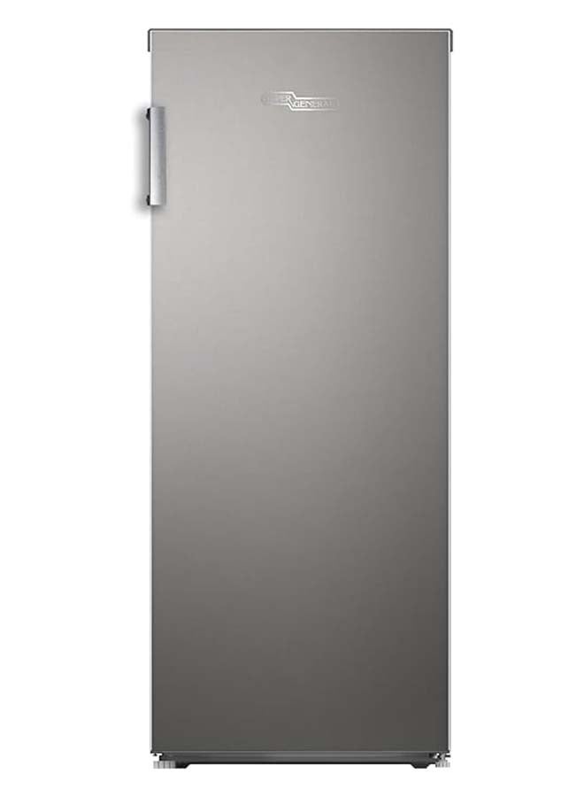 SUPER GENERAL 160L Gross Capacity And 122L Net Capacity Upright Freezer, Inverter Compressor, No Frost, Ice Twist Maker, Reversible Door - 220 W SGUF201NFDCIE Silk Inox - Image 1