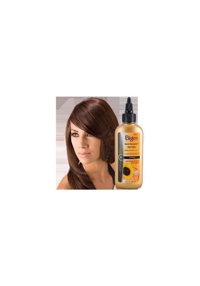 Bigen Semi-Permanent Hair Color in Natural Black - 3 Fl Oz - Image 4