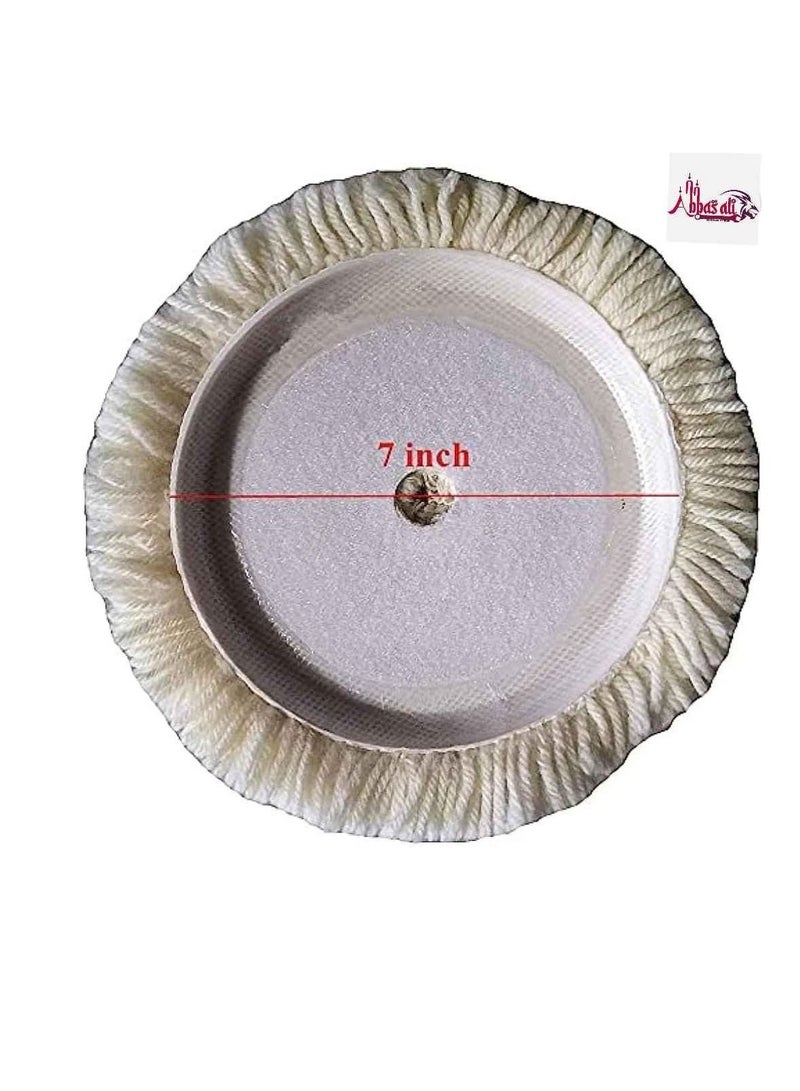 عباسلي تلميع الزجاج المزيل العميق للخدش لأقراص إصلاح النوافذ ورأى الوسادة البولندية الزجاج الأمامي - Image 3