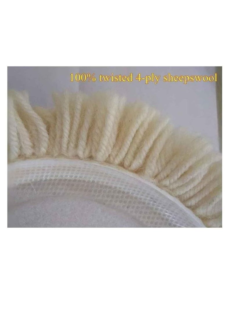 عباسلي تلميع الزجاج المزيل العميق للخدش لأقراص إصلاح النوافذ ورأى الوسادة البولندية الزجاج الأمامي - Image 4