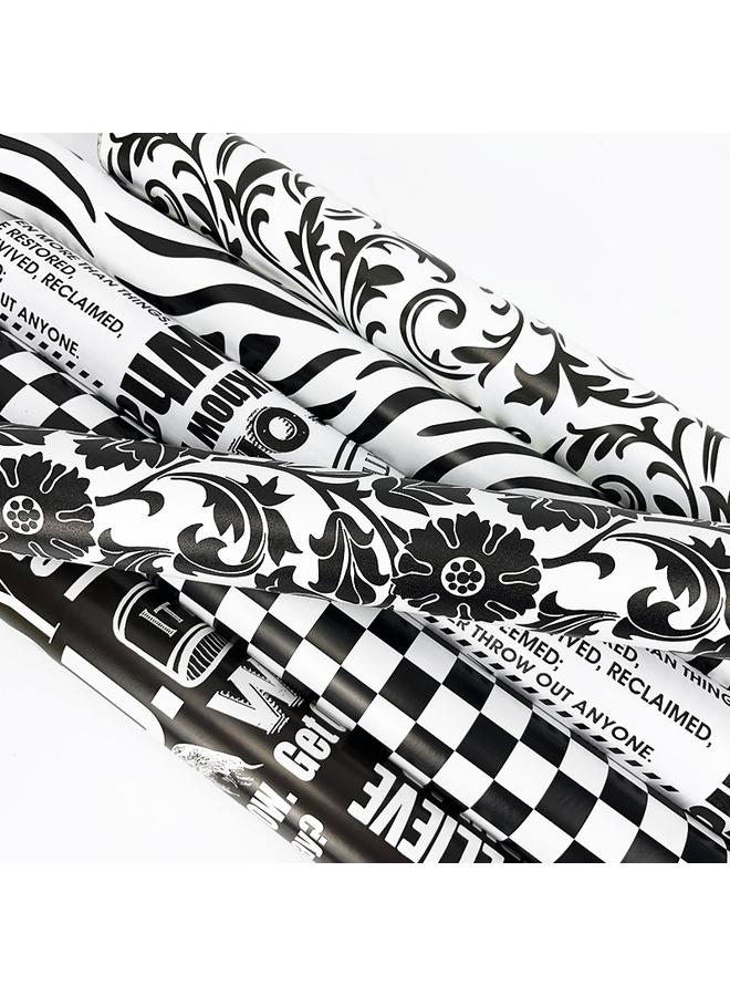 الأزرق جي دبليو ورق الحائط اللصق الذاتي غرفة نوم مقاومة للماء والرطوبة - Image 4