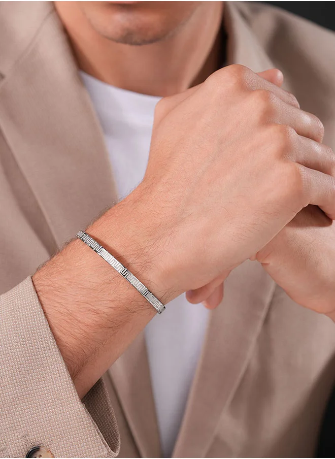 شيروتي 1881 Gents Silver Bracelets â€“ Complete Stylish Bracelet Set