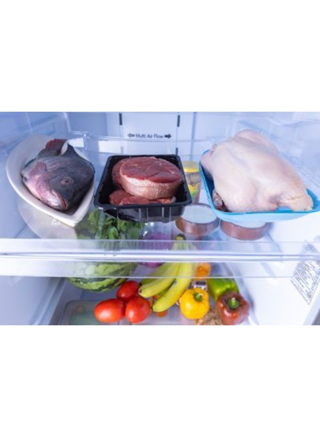 يونيون إير ثلاجه يونيون اير 370لتر نوفروست ديجيتال اسود باب زجاج-URN-440BLBA - Image 3