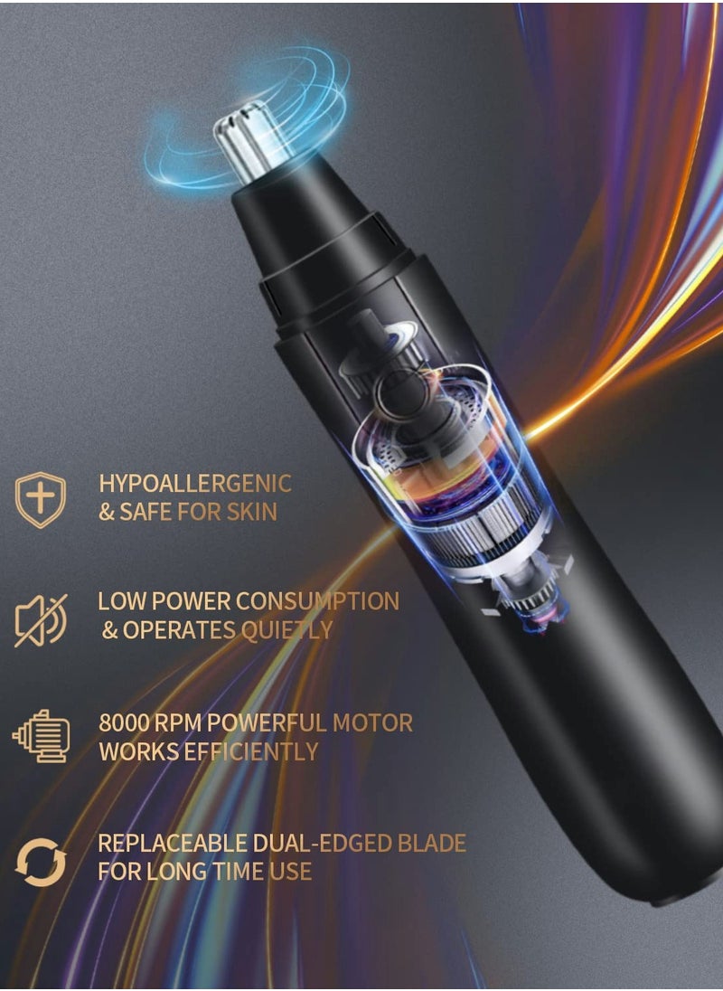 KASTWAVE - Nose and Ear Hair Trimmer, Painless Nose Trimmer Clipper for Men and Women Ear Clipper - Image 1
