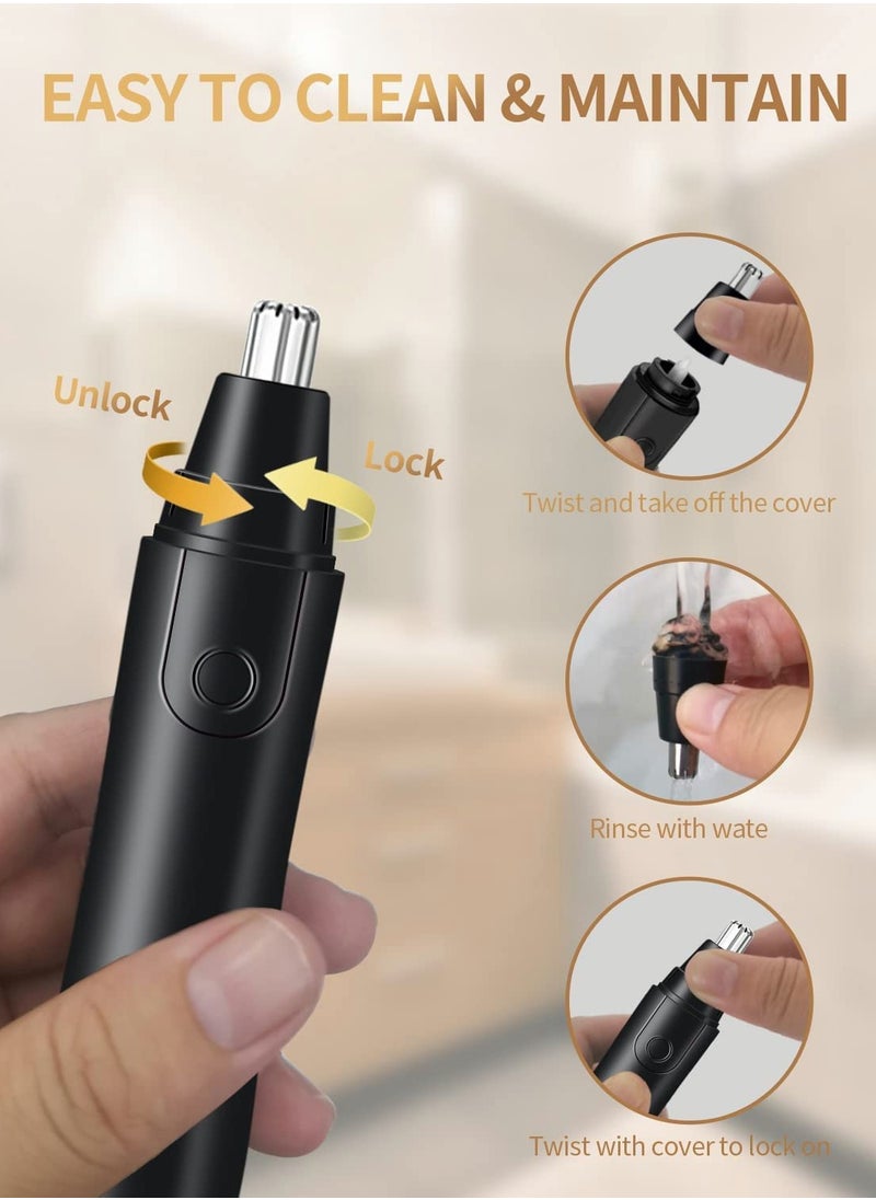 KASTWAVE - Nose and Ear Hair Trimmer, Painless Nose Trimmer Clipper for Men and Women Ear Clipper - Image 1