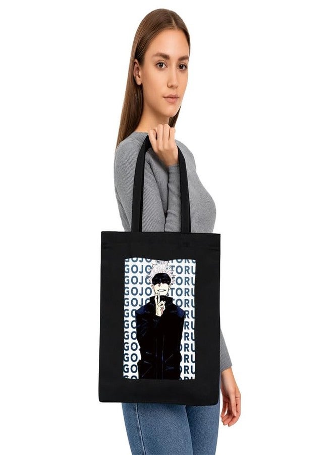 PrintingZone Printed Tote Bag For Women| Lightweight Printed Cotton Canvas Tote - Image 3