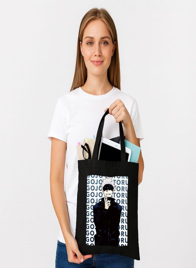 PrintingZone Printed Tote Bag For Women| Lightweight Printed Cotton Canvas Tote - Image 4