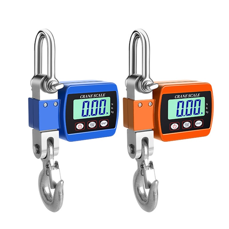 Hancaner LCD Digital Display Crance Scale 0.05-500kg Portable Industrial Electronic Heavy Duty Weight Hook Crane with Unit Change Function - Image 4