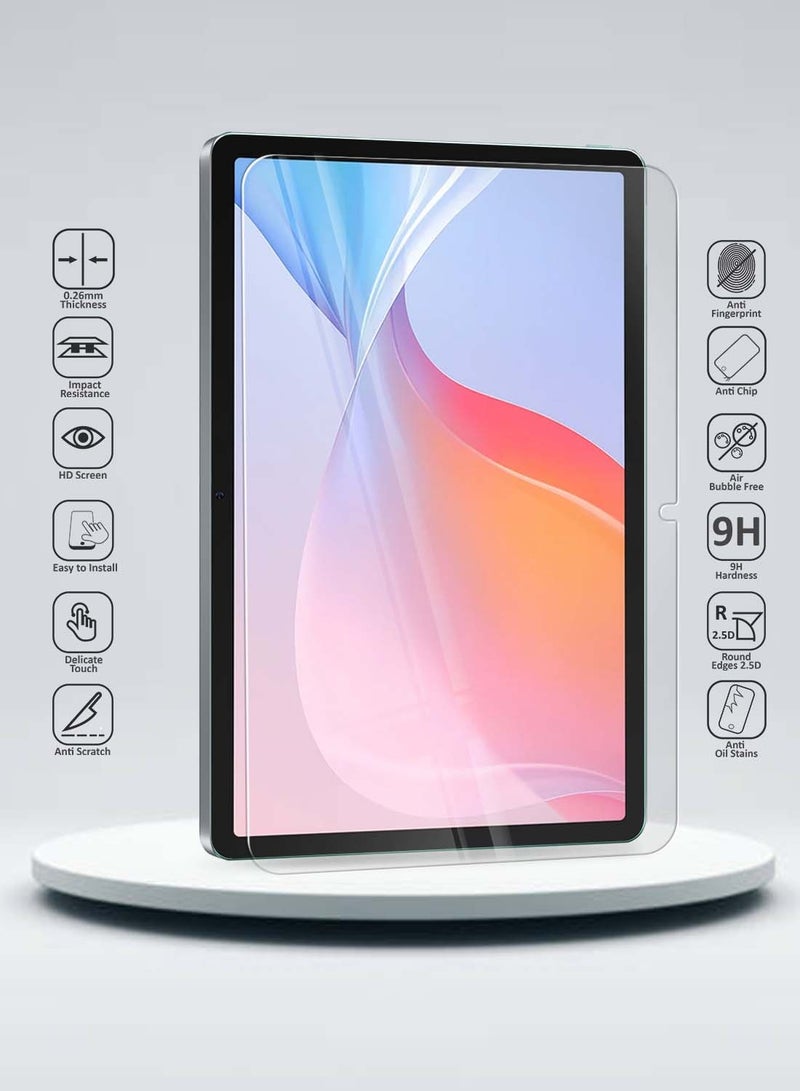 دبليو تيك واقي شاشة من الزجاج المقوى Ulefone Tab A11 11.0 4G 2024 (11.0 بوصة) واقي شاشة زجاجي 9H Ultra HD (TSG9CN) - شفاف - Image 2