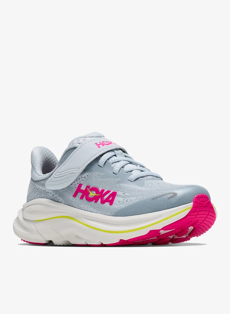 Hoka OVERCAST / NEON DRAGONFRUIT Kids Clifton 10 for Women | Best Price UAE