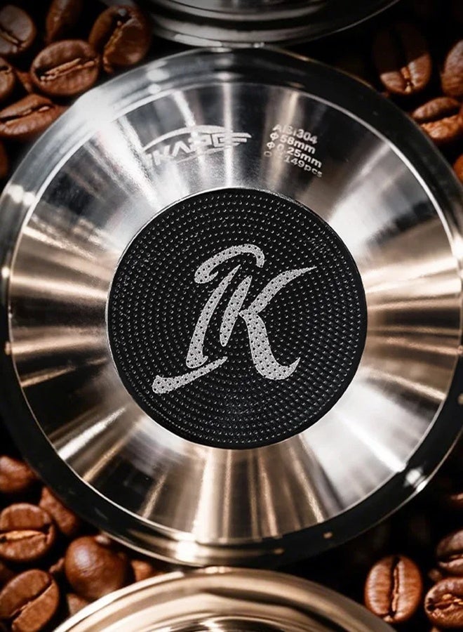 IKAPE Variable Diameter Espresso Portafilter Filter Basket Precision High Extraction for 58mm 18g Bottomless Portafilter - Image 3