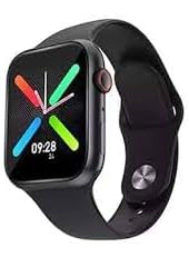 Smartwatch with 1.45-Inch Touch Screen – Multiple Colors – Notifications, Phone Control & Daily Functions (Black) - S - Image 5