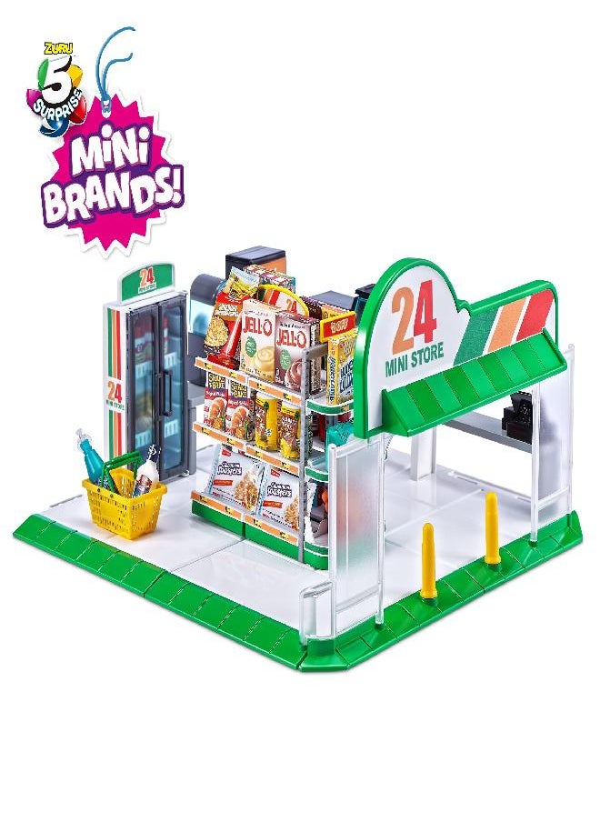 5 Surprise 5 Surprise Mini Brands Mini Convenience Store Playset with 1 Exclusive Mini by ZURU, Multicolor  - Image 5