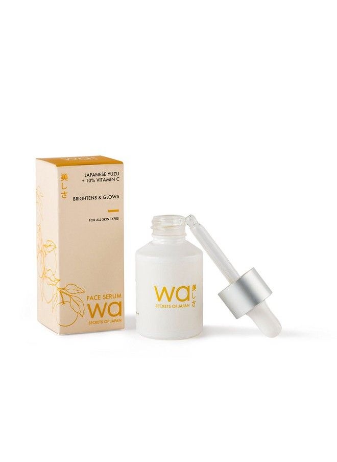 WA Japan; Yuzu & 10% Vitamin C Face Serum; Brightens & Glows; All Skin Types; 30Ml  - Image 2