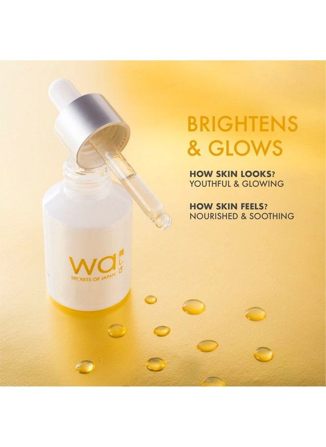 WA Japan; Yuzu & 10% Vitamin C Face Serum; Brightens & Glows; All Skin Types; 30Ml  - Image 4