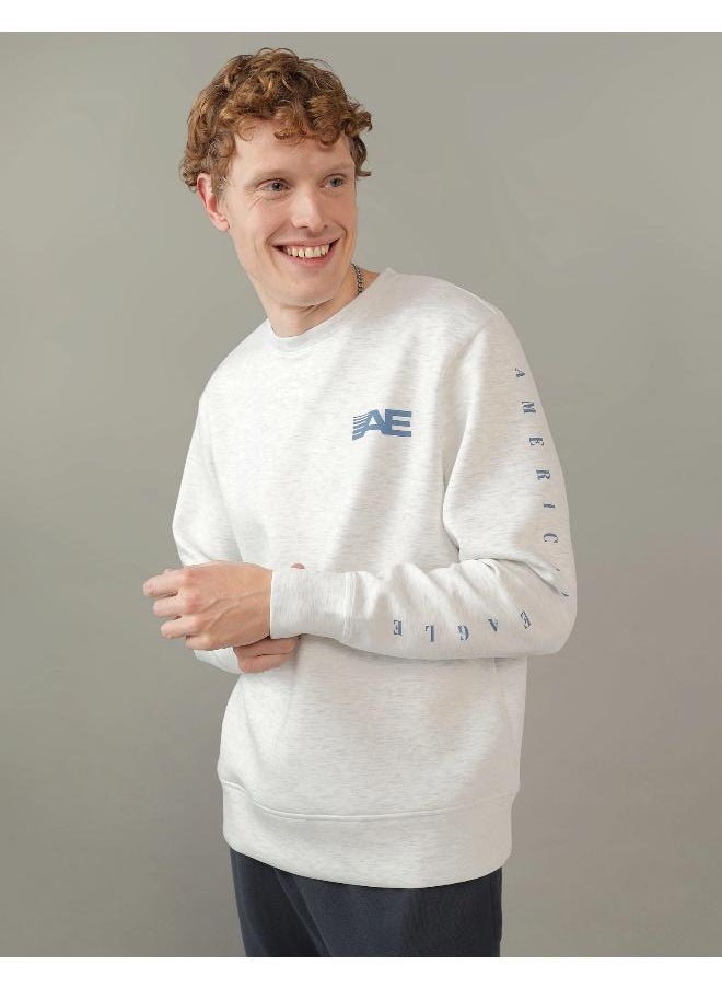 American Eagle Logo 24/7 Crew Neck Sweatshirt  - Image 1