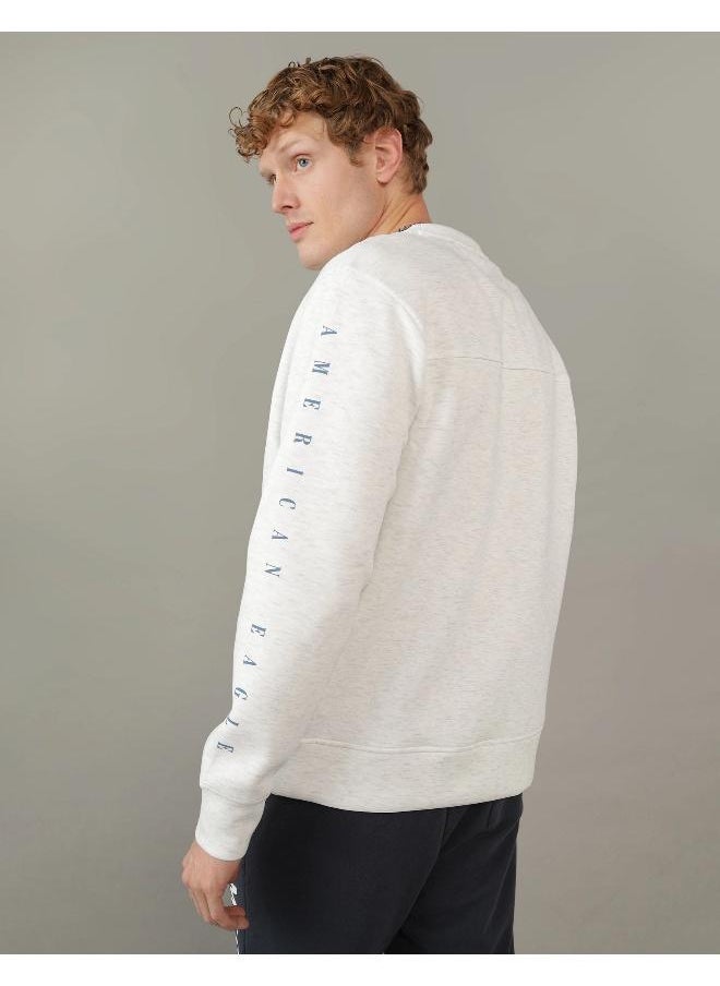 American Eagle - Logo 24/7 Crew Neck Sweatshirt - Image 1