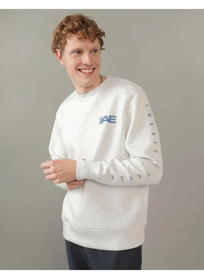 American Eagle Logo 24/7 Crew Neck Sweatshirt