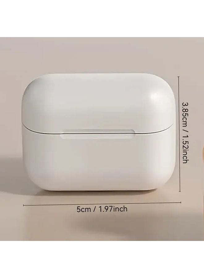 White 9D Stereo TWS Headphones HD Audio Touch Control Lightweight Long Endurance Sports - Image 4