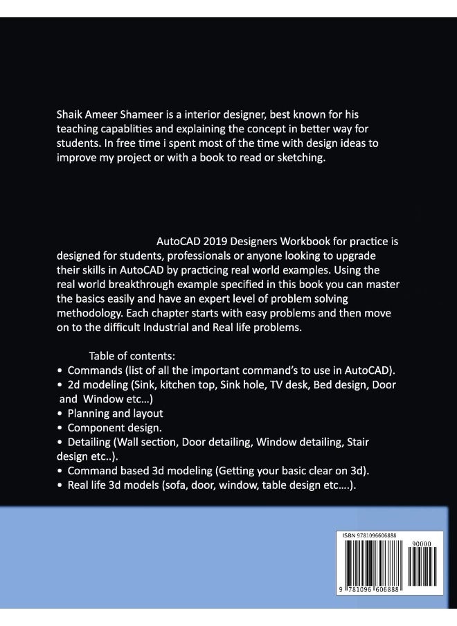 null - AutoCAD 2019 For Beginners: Designers WorkBook For Practice - Image 1
