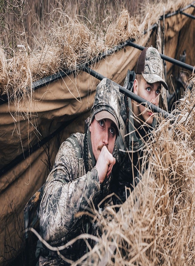 نوماد قبعة منسوجة برقعة | قبعة صيد مموهة بإبزيم خلفي - Image 5