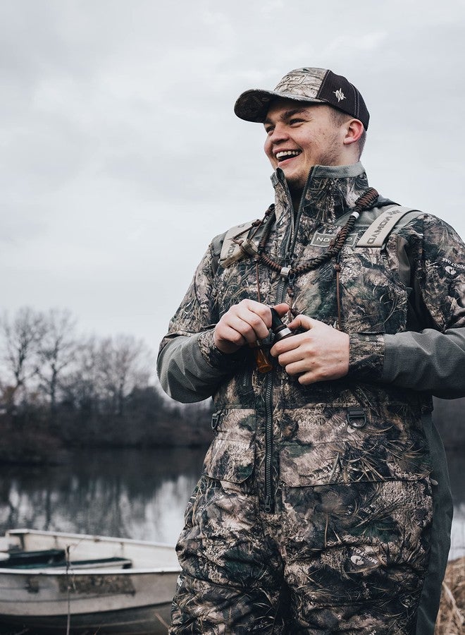 نوماد قبعة منسوجة برقعة | قبعة صيد مموهة بإبزيم خلفي - Image 4