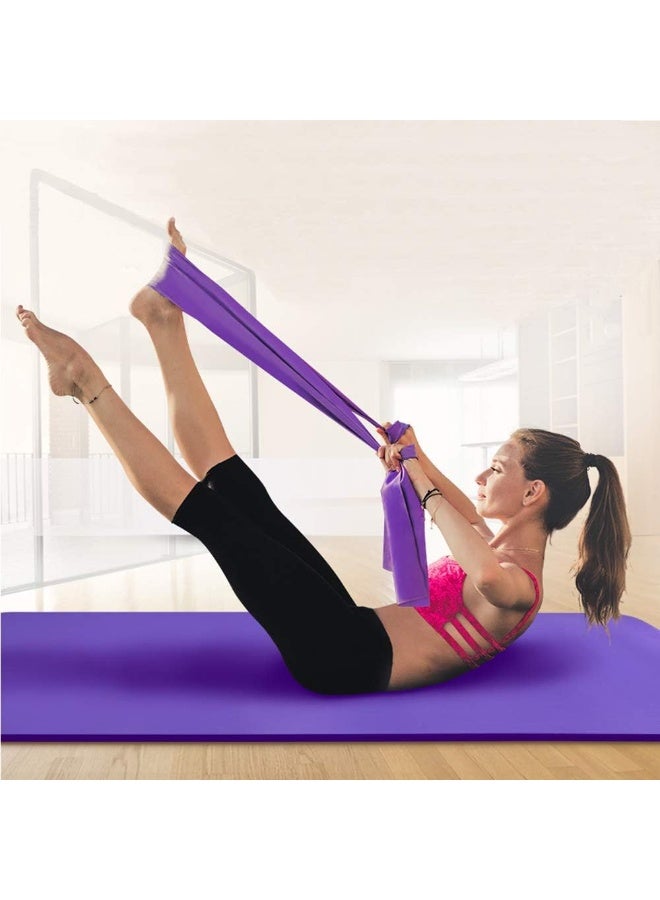 VIUAUAX عصابات اليوغا المطاطية المطاطية المطاطية المطاطية حبل مطاطي طويل من اللاتكس عصابات المقاومةعصابات المقاومة، عصابات مقاومة عصابات تمرين احترافية، عصابات مطاطية طويلة من اللاتكس الطبيعي المرن، للساقين والمؤخرة والأرداف، مثالية لتدريب القوة، العلاج الطبيعي، اليوغا، البيلاتيس، عصابات اللياقة البدنية - Image 2