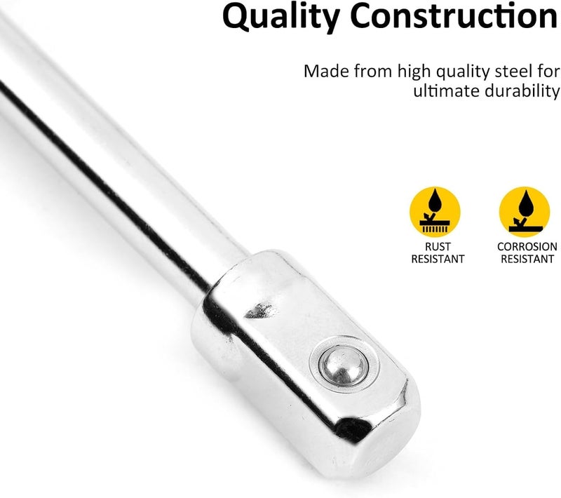 GM Venture 13 PCS Vehicle Car T Shaped Handle Wrench Spanner with 8-19mm 1/2 Socket Tool Set - Image 2