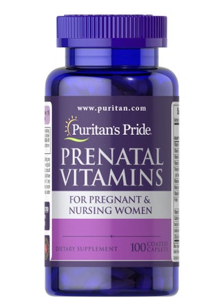 100 Caplets Prenatal Vitamins For Pregnant & Nursing Women - pzsku/Z77D9BF899DCC8BF9AA1FZ/45/_/1700749266/2eb48318-8671-4971-9485-f9c16b30e796