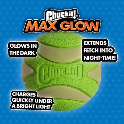 CHUCKIT Max Glow Balls, Small - Image 5