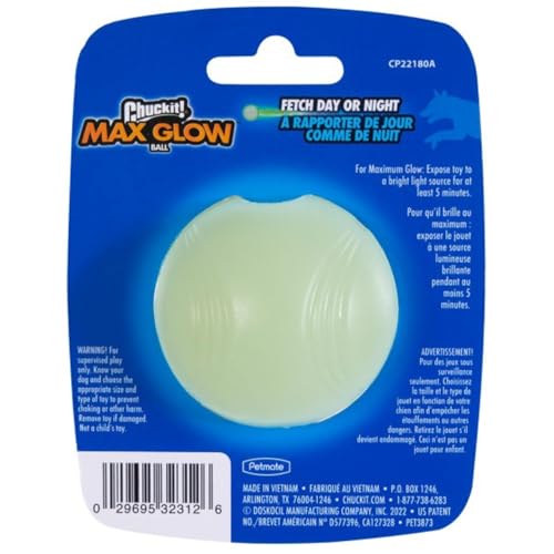 CHUCKIT Max Glow Balls, Small - Image 2
