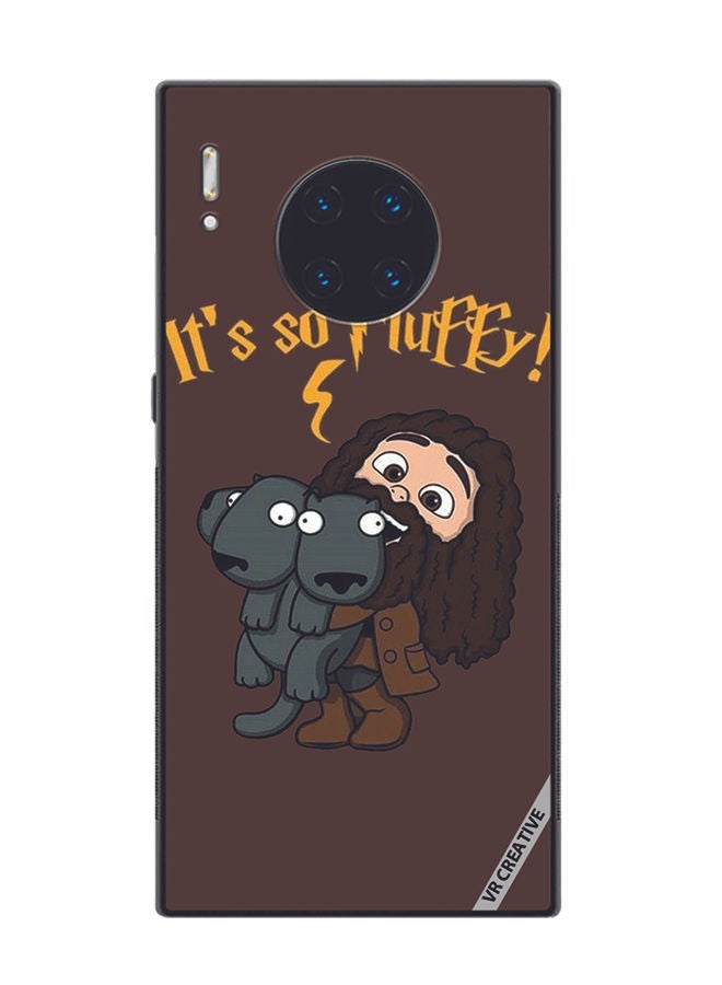 VR CREATIVE Protective Case Cover For Huawei Mate 30 Pro Its So Fluffy Design Multicolour - Image 1