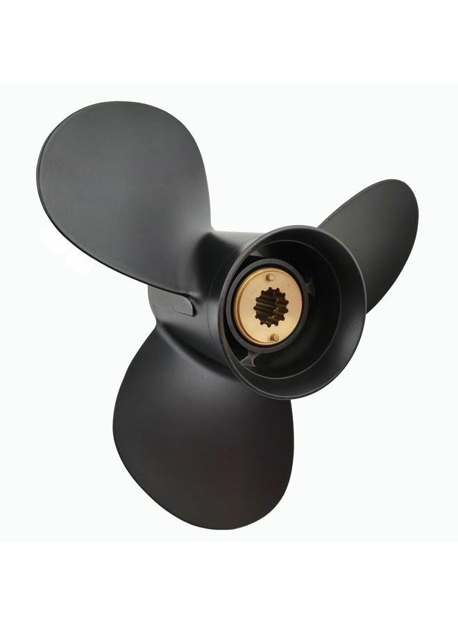 MARKGOO Propeller for Mercury Mariner Outboard 25 30 35 40 45 50 55 60 70 HP HP Boat Motor Engine Parts Aluminum Prop 10 5/8x12 Pitch RH 13 Spline Tooth 3.25 Gearcase with Hub Kit 48-73134A45 - Image 5