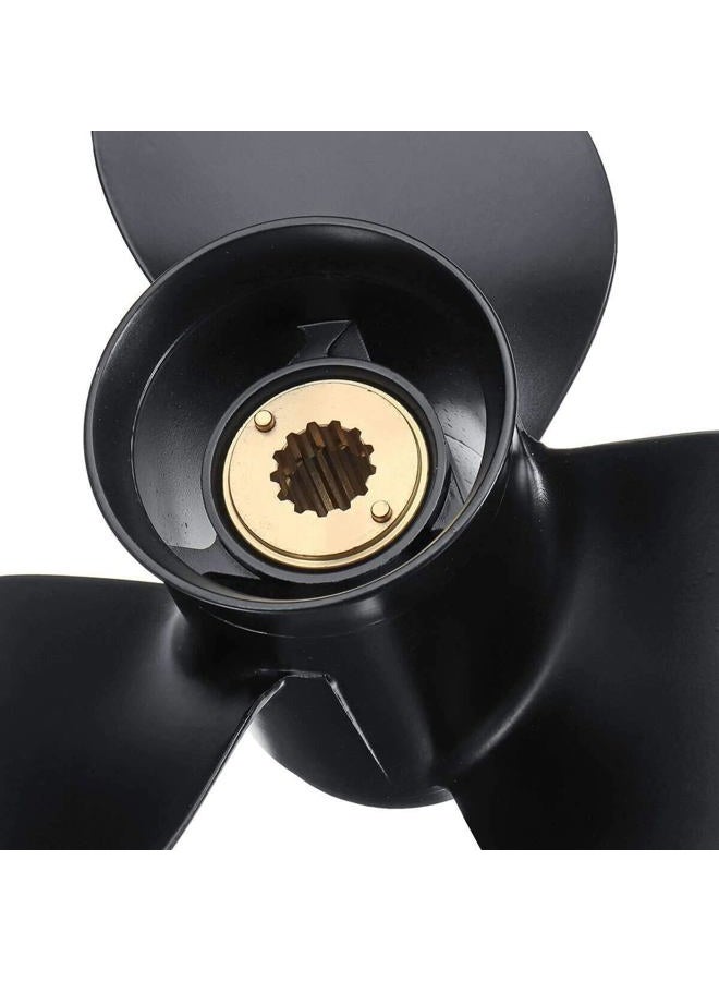 MARKGOO Propeller for Mercury Mariner Outboard 25 30 35 40 45 50 55 60 70 HP HP Boat Motor Engine Parts Aluminum Prop 10 5/8x12 Pitch RH 13 Spline Tooth 3.25 Gearcase with Hub Kit 48-73134A45 - Image 4