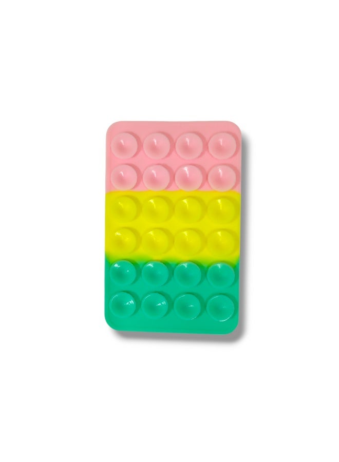 حامل هاتف لاصق بشفاطات قوية لتثبيت الموبايل على الزجاج والمرايا – قاعدة متعددة الاستخدام. - Image 2