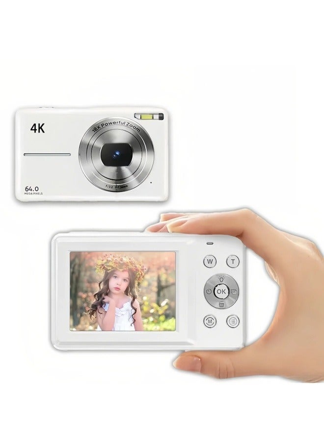 Student digital camera retro CCD campus HD portable small vlog camera entry card camera - Image 1
