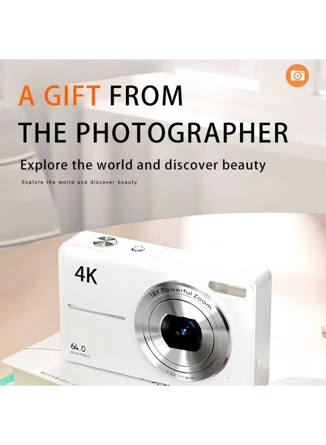 Student digital camera retro CCD campus HD portable small vlog camera entry card camera - Image 4