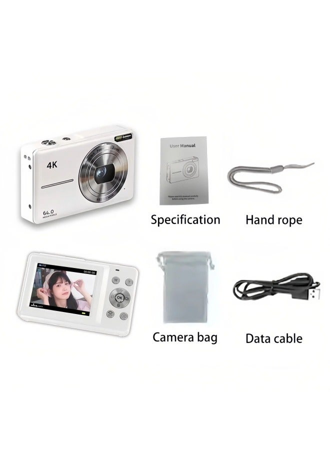 Student digital camera retro CCD campus HD portable small vlog camera entry card camera - Image 5
