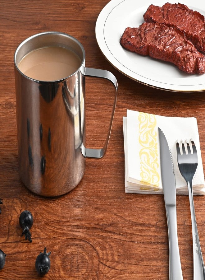 كوب قهوة معزول من الفولاذ المقاوم للصدأ 304 سعة 500 مل من لوفتري، كوب سفر مزدوج الجدار بتفريغ الهواء، مقاوم للكسر للتخييم والمكتب والأنشطة الخارجية - متين، مثالي للمشروبات الساخنة والباردة. - Image 2