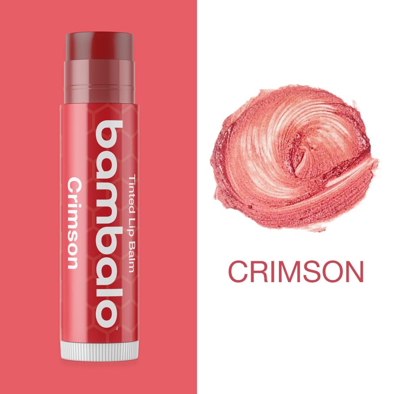 Bambalo Tinted Lip Balm Variety - Bambalo 4-Pack Moisturizing Hydration Care - Assorted Shades - Natural Organic Formula - Lightweight Smooth Tint - Made in USA - Image 4