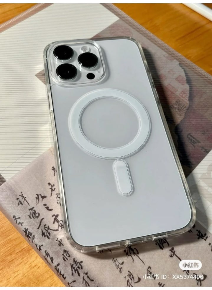 iPhone 16 Pro Max Clear Magnetic Phone Case - Image 2