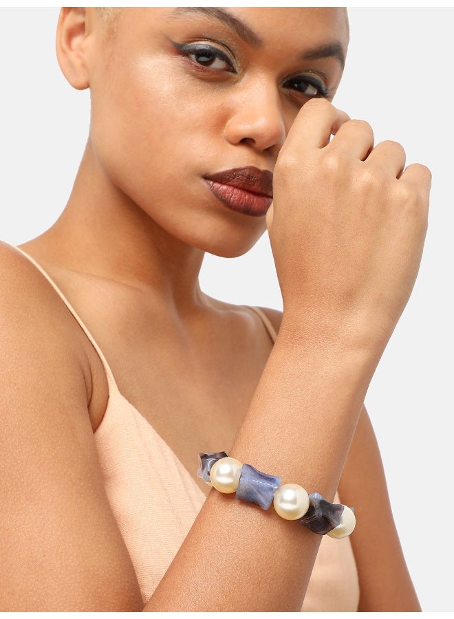 SOHI Party Statement Artificial Bracelet Jewellery - Image 4