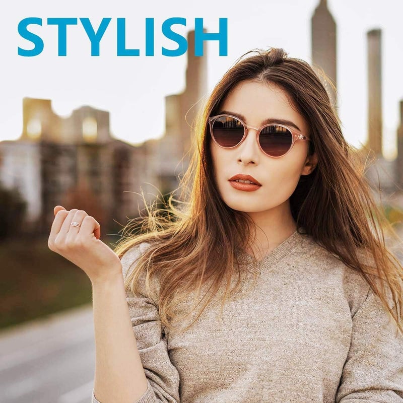 ZENOTTIC Polarized Round Sunglasses, Stylish Small Sunglasses for Men and Women Retro Classic, Multi-Style Selection - Image 5