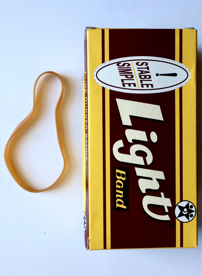 RUBBER LIGHT BAND 100GM RUBBER BAND - SIZE 76/77 - Image 3