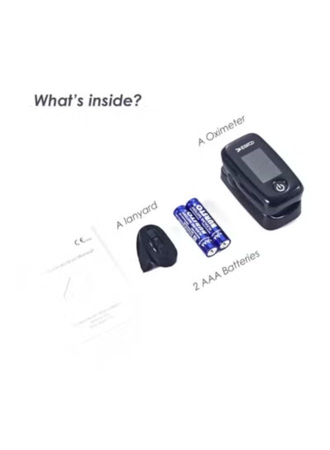 Pulse Oximeter Fingertip Blood Oxygen Saturation Monitor with TFT Display Portable Digital Heart Rate Detector - Image 2