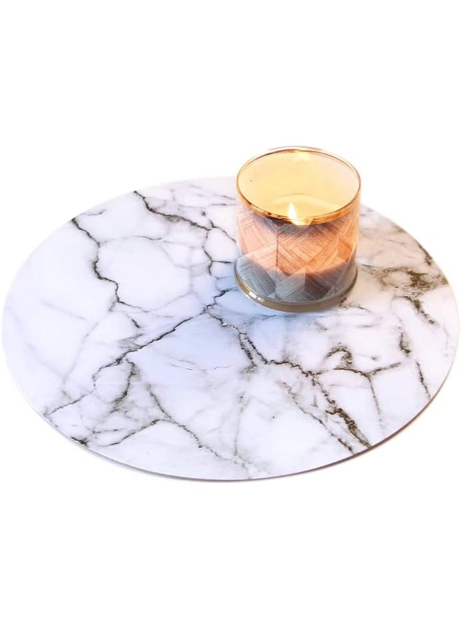 HIT Marble Look Cork Placemat, 38 Cm Diameter - Image 3