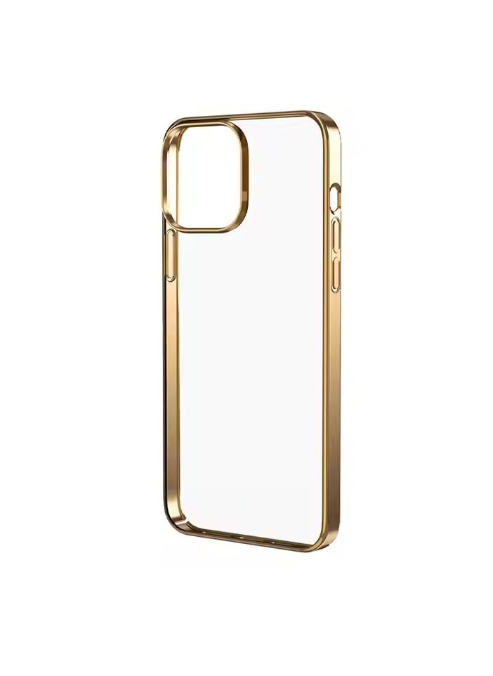 devia - Devia iPhone 12 Pro Max Case Clear Drop and Scratch Resistant The protective case is specially designed to withstand drops from a height of up to 1.2 meters in gold color - Image 1