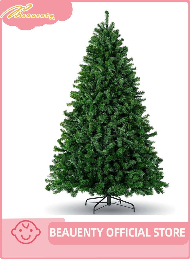 Beauenty Artificial Christmas Tree 9FT 2200 Tips Xmas Tree With Sturdy Metal Stand – Easy Assembly Artificial PVC Christmas Tree For for Home, Office, Party,New Year Christmas Decorations(2.7M) - Image 1